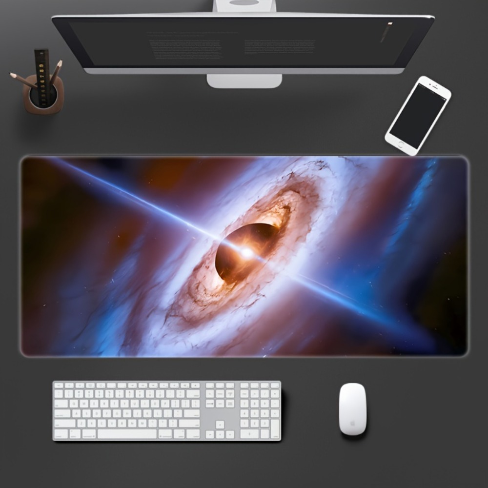 Desk Setup Designer - Planetary pattern design, anti-slip rubber base,