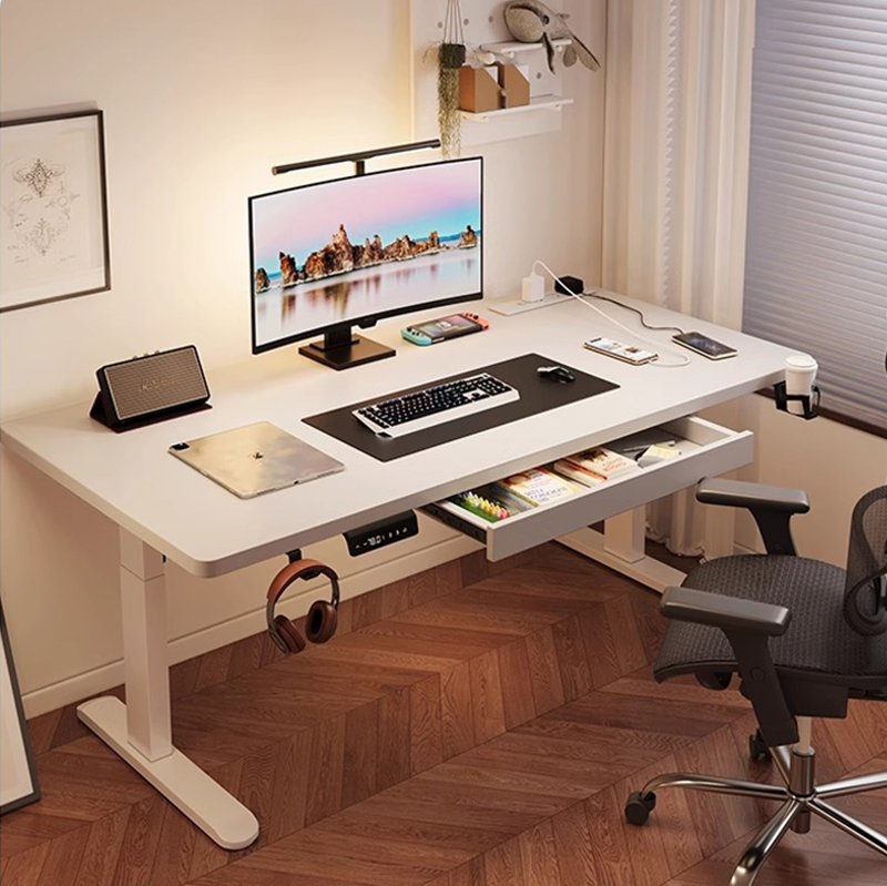 Desk Setup Designer - Modern Iron Dual Motor Electric Standing