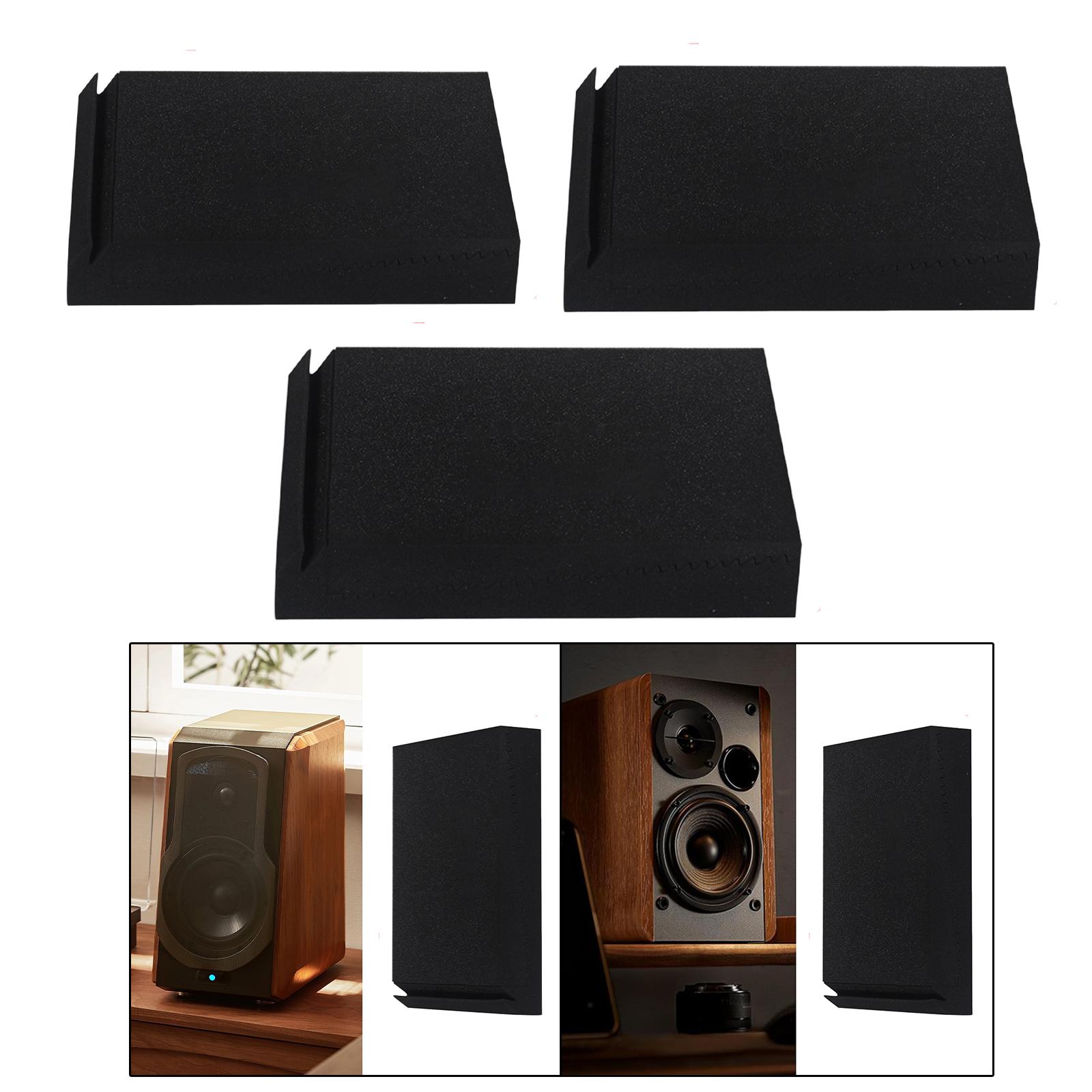 Speaker Desk Setup - Sound Dampening Foam Studio Isolation Pad