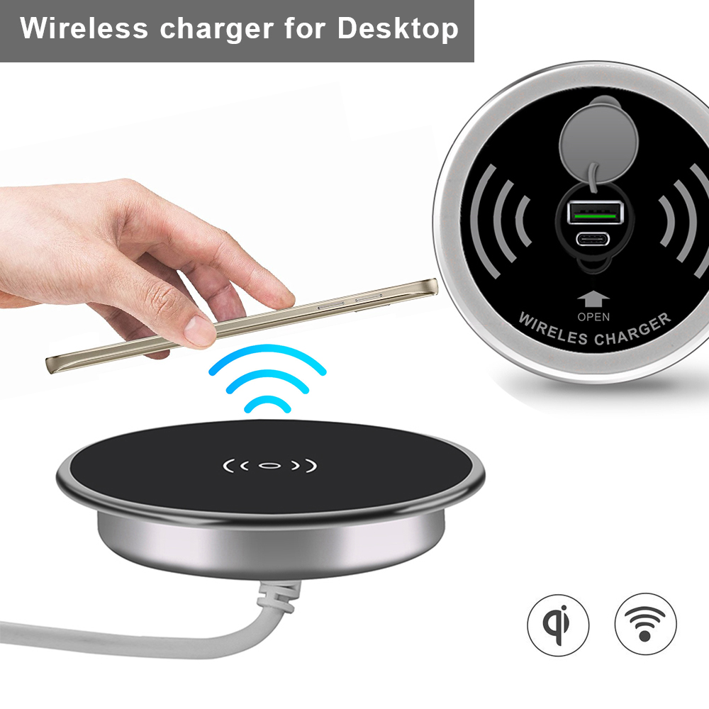 Xiaomi Desk Setup - Desk Embedded Wireless Charger 15W Phone