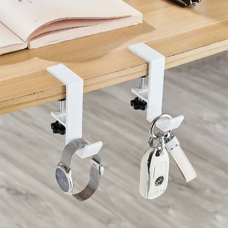1/2pc Adjustable Desk Edge Hoo - Desk Setup Organization ulasan dan harga