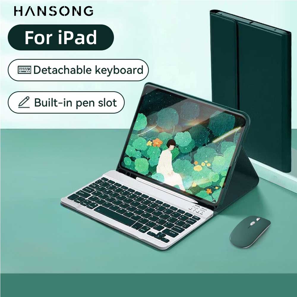 For iPad Keyboard Case For iPa - Desk Setup Ipad ulasan dan harga