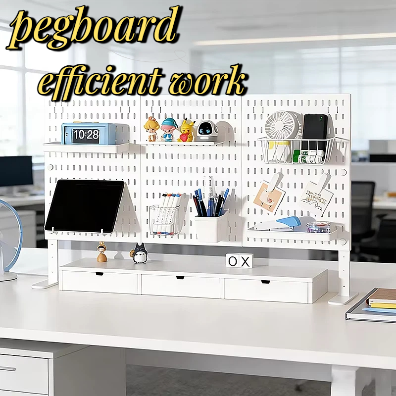 30×30cm PP Desk Pegboard, Stan - Desk Setup Organization ulasan dan harga