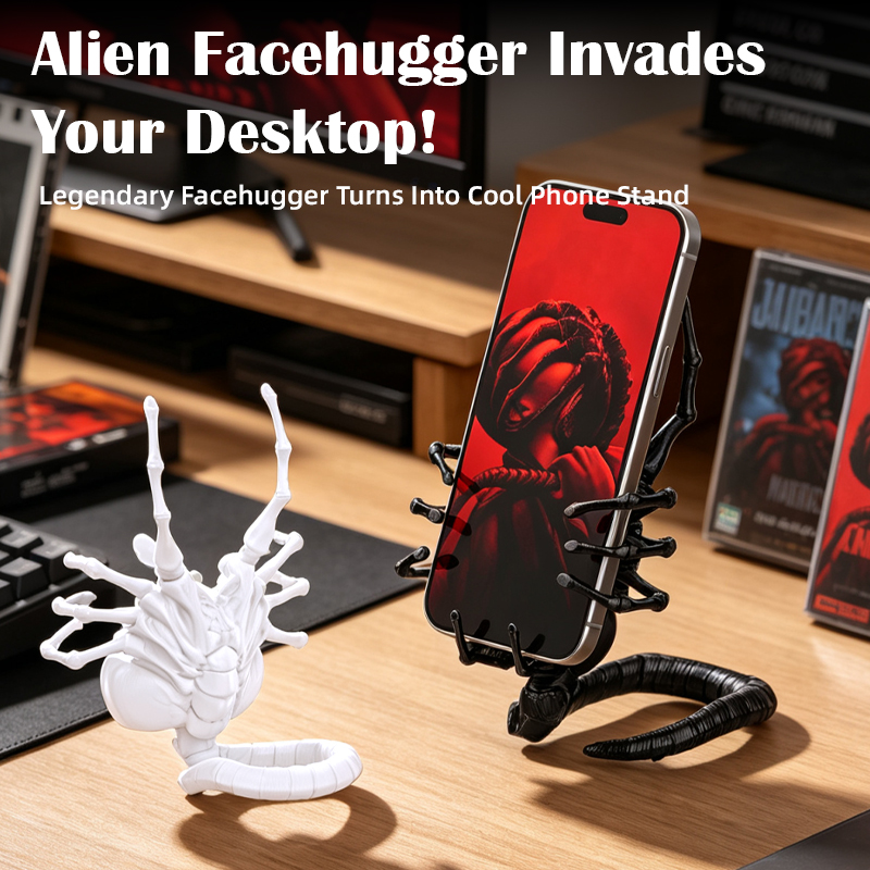 Sci-Fi Phone Stand Compatible  - Xiaomi Desk Setup ulasan dan harga