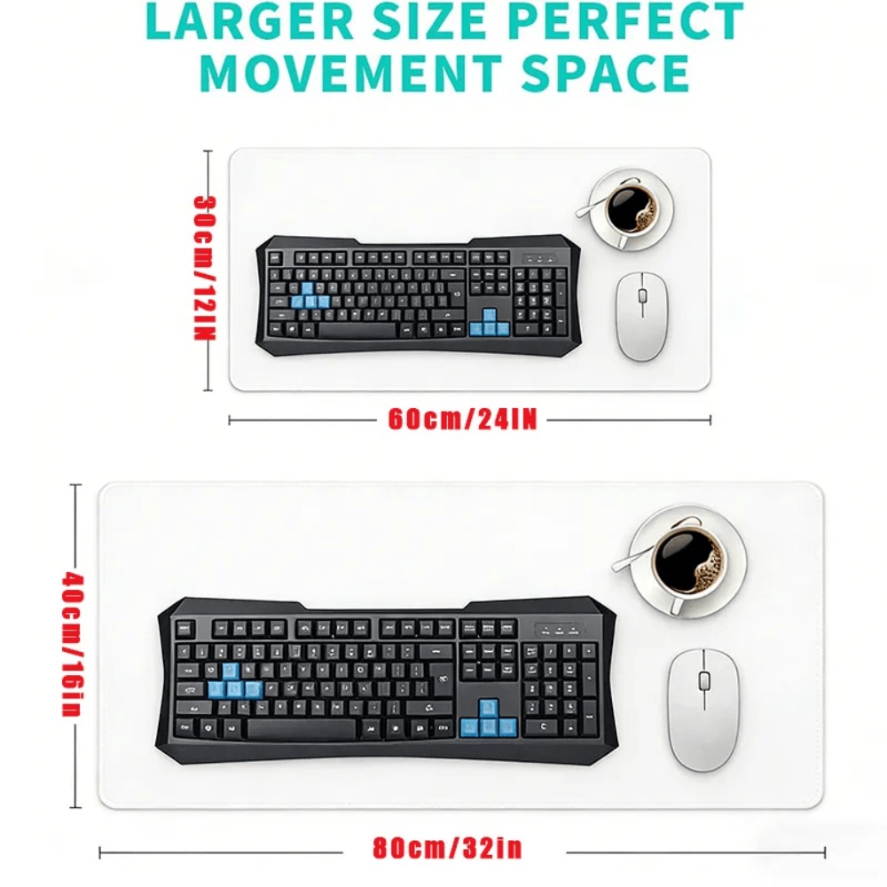 Aesthetic table mat with exqui - Desk Setup Designer ulasan dan harga