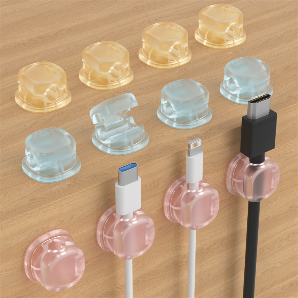 3 Transparent Color Magnetic C - Desk Setup Organization ulasan dan harga