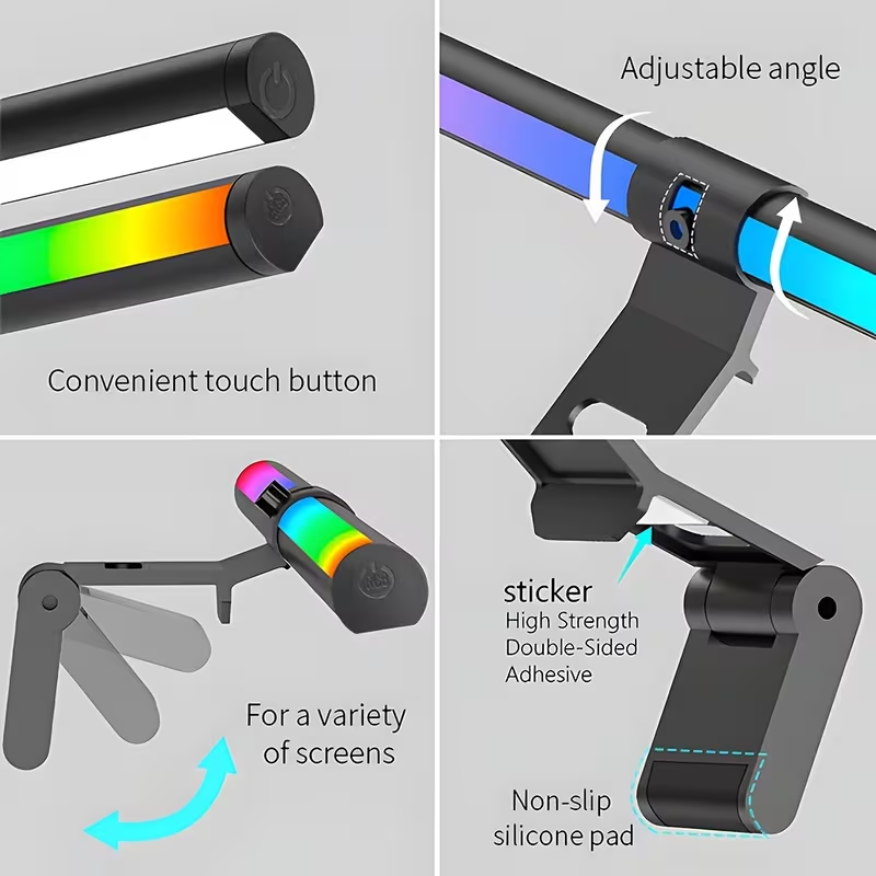 Monitor Light Bar RGB Lightbar - Desk Room Setup ulasan dan harga