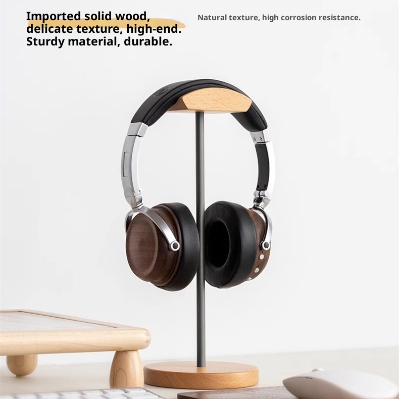 Black Walnut Wood & Aluminum H - Desk Setup Desk ulasan dan harga