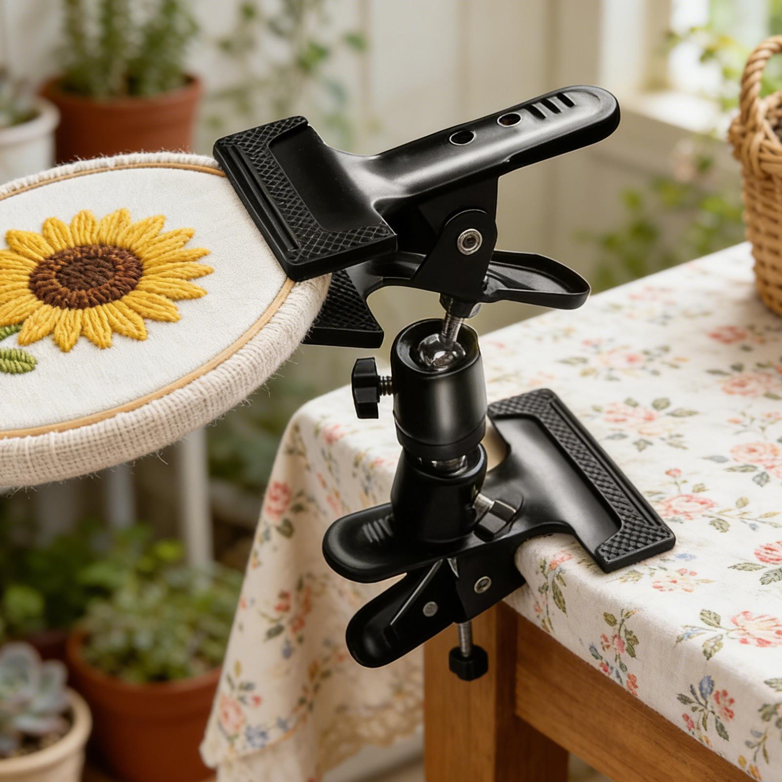 Embroidery Holder Heavy Duty A - Desk Setup Desk ulasan dan harga