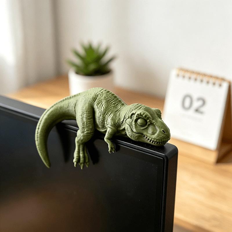 Sleeping Tyrannosaurus Rex Mon - Setup Desk Monitor ulasan dan harga
