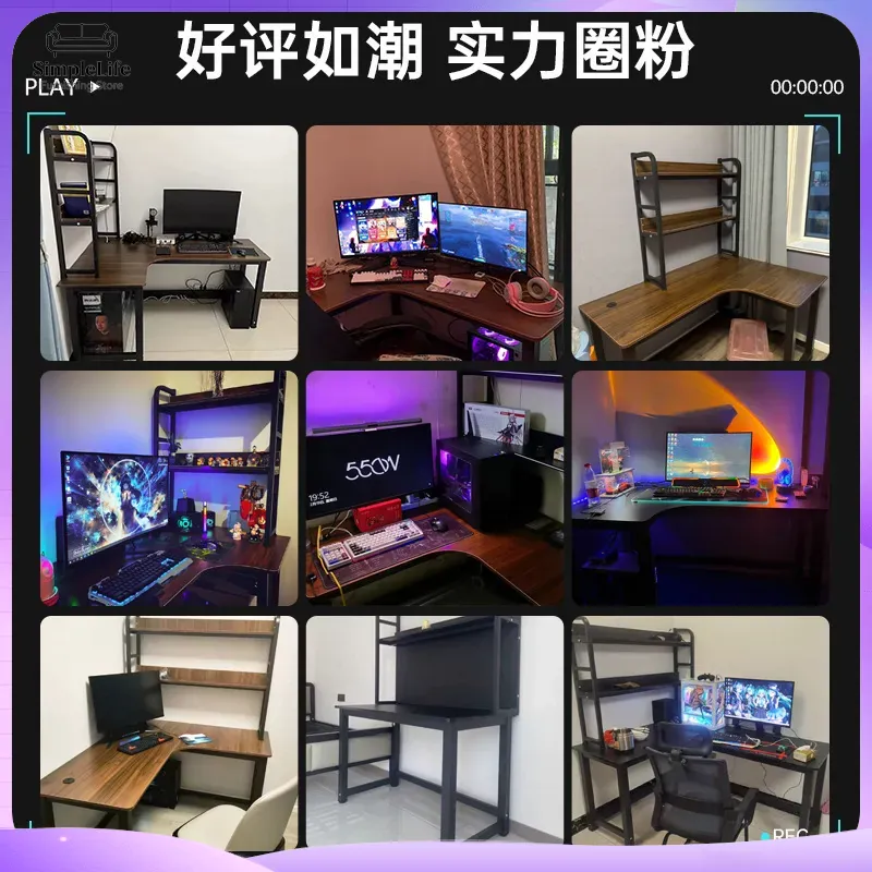 Corner Gaming Desk Computer De - Desk Room Setup ulasan dan harga