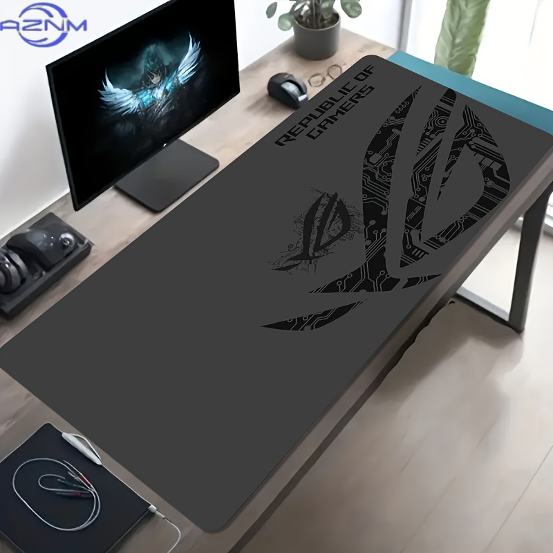 1pc Large Gaming Mouse Pad ROG - Desk Setup Designer ulasan dan harga
