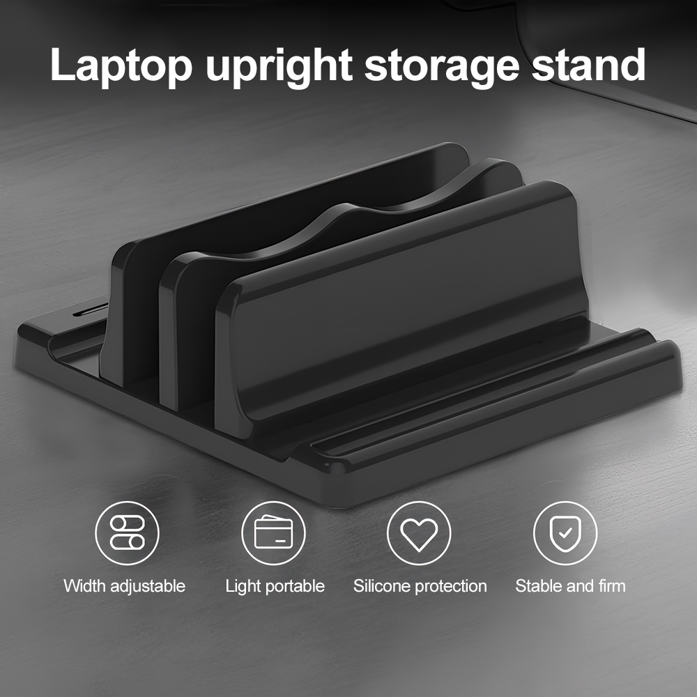 Office ABS  Laptop Stand Verti - Desk Setup Organization ulasan dan harga