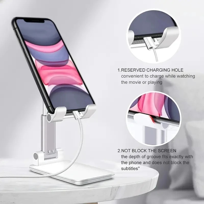 Desk Mobile Phone Holder Stand - Desk Setup Ipad ulasan dan harga