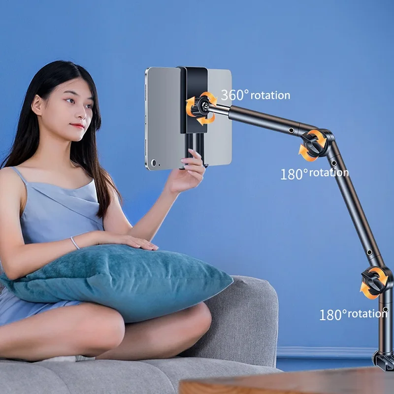 360 Adjustable Bed Tablet Stan - Desk Setup Ipad ulasan dan harga