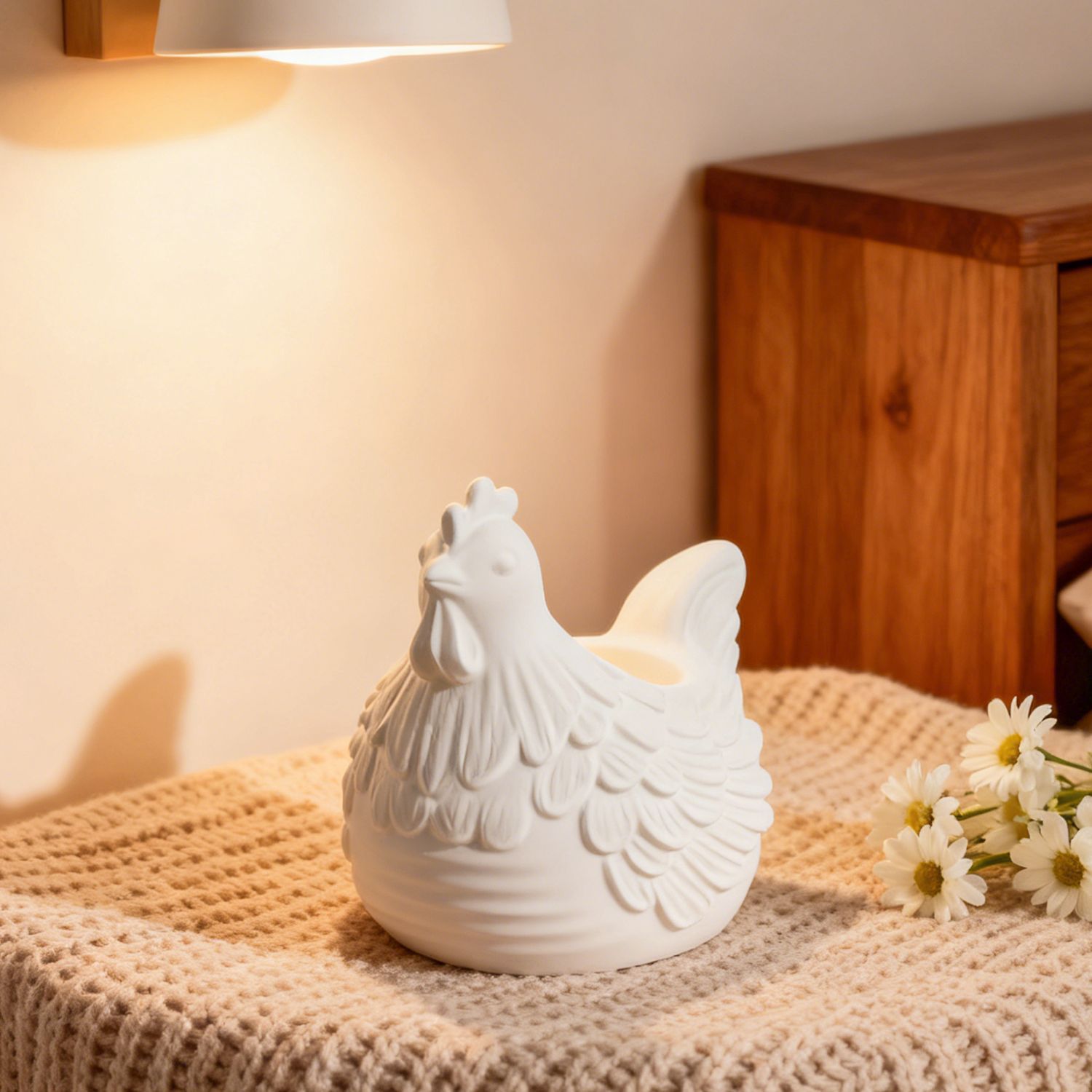 DIY 3D Little Chicken Candle H - Desk Setup Organization ulasan dan harga