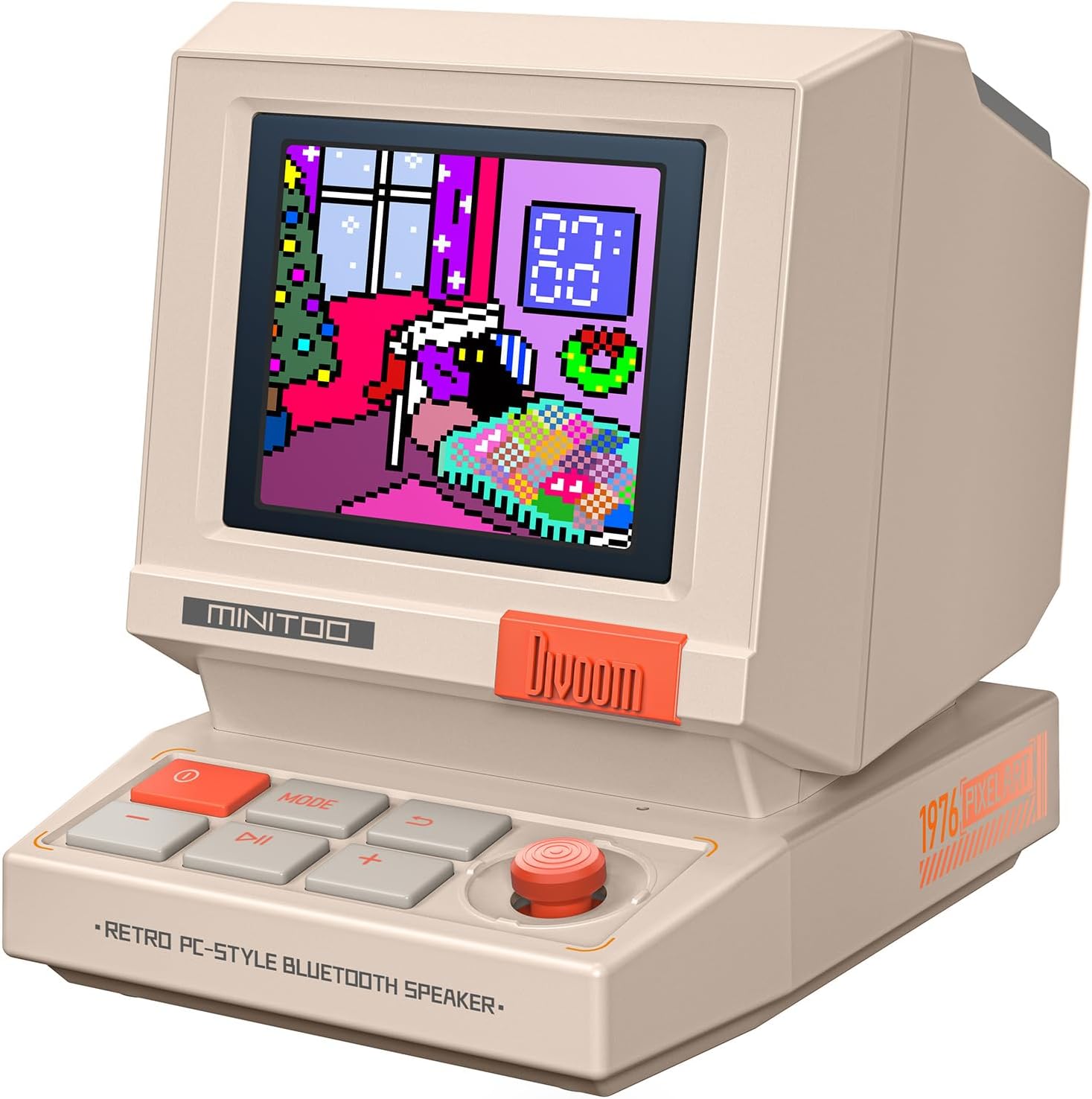 Retro PC-Style Mini Speaker wi - Speaker Desk Setup ulasan dan harga