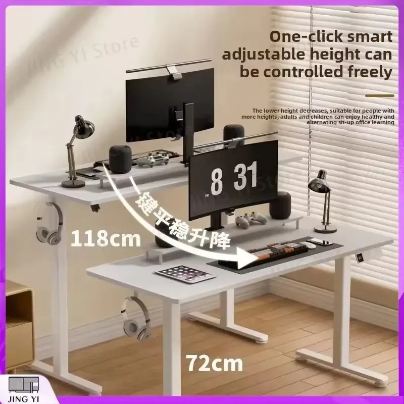 Electric Height Adjustable Sta - Desk Setup In Office ulasan dan harga