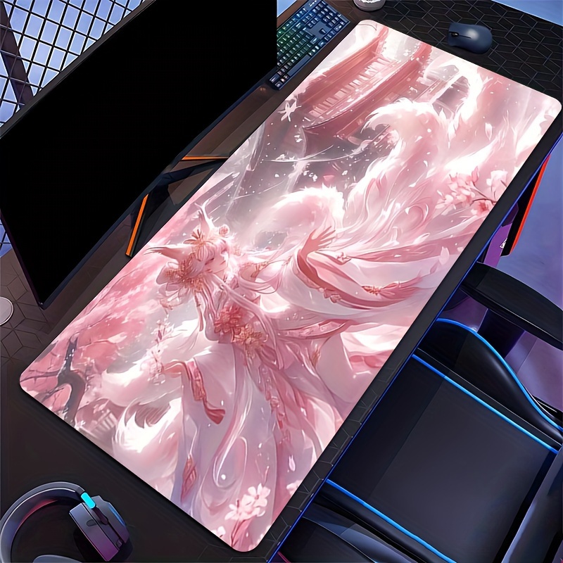 Anime Fox Girl Desk Mat, Exten - Desk Setup Designer ulasan dan harga