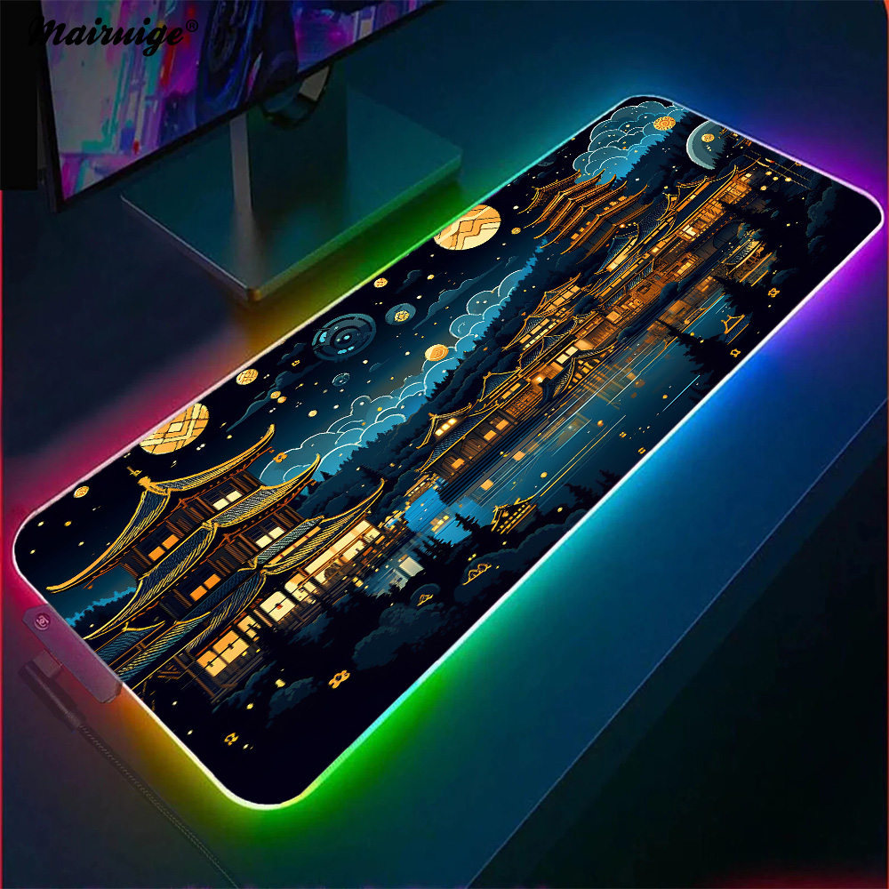Chinese Architecture At Night  - Desk Setup At Office ulasan dan harga