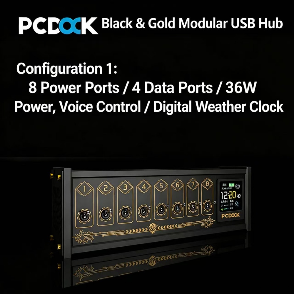 PCDOCK Block USB Desktop Power - Desk Setup Designer ulasan dan harga