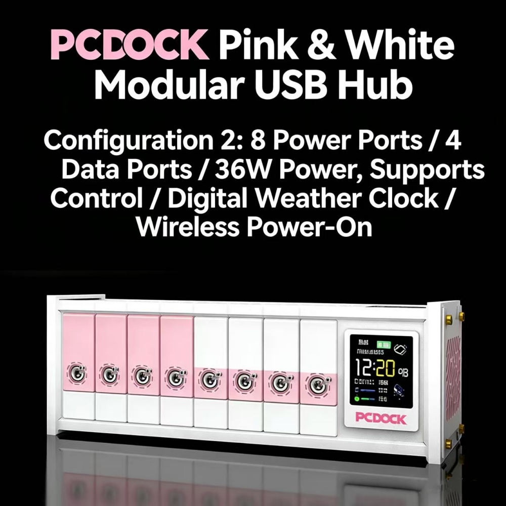 PCDOCK Block USB Desktop Power - Desk Setup Designer ulasan dan harga