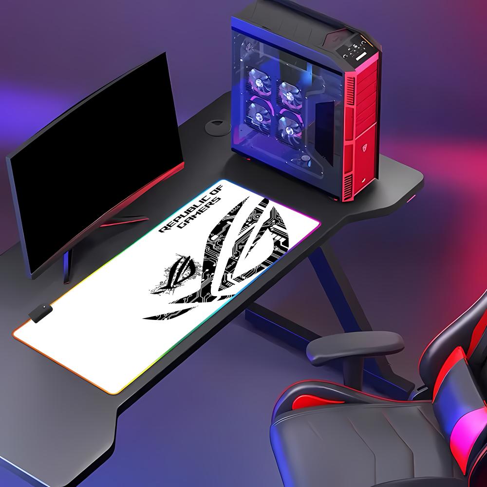 1pc Large Gaming HYBXAXC RGB C - Desk Setup Designer ulasan dan harga