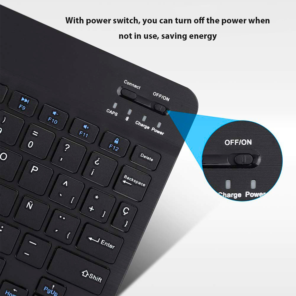 Bluetooth Wireless Keyboard Fo - Desk Setup Ipad ulasan dan harga