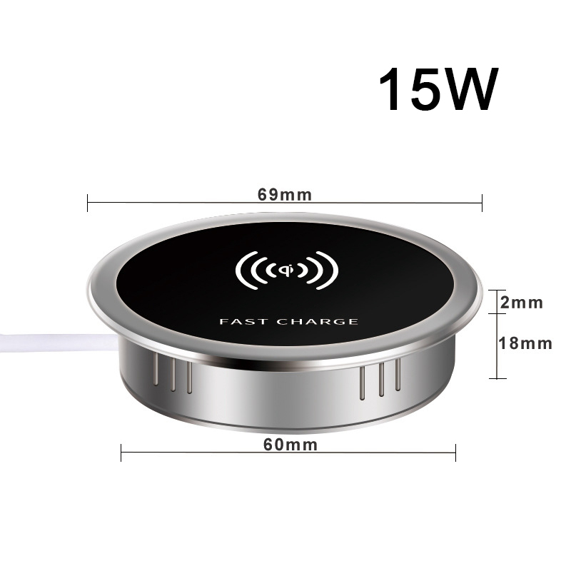 Desk Embedded Wireless Charger - Xiaomi Desk Setup ulasan dan harga