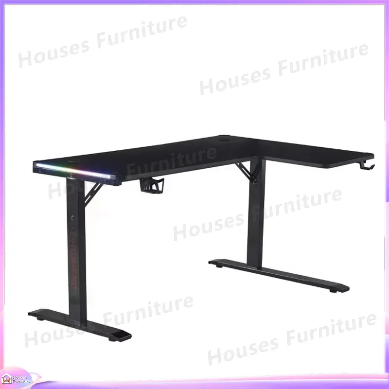 Large 160cm Gaming Desk with L - Desk Setup In Office ulasan dan harga