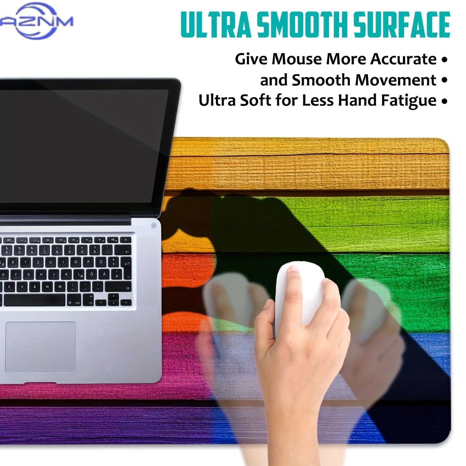 Large Gaming Mouse Pad with Ha - Desk Setup Designer ulasan dan harga